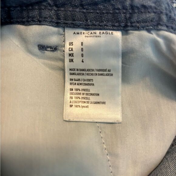 AE AMERICAN EAGLE shorts 0 lyocell - Picture 4 of 5